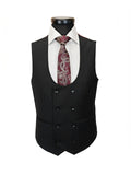 Men's 3-Piece Black Slim Fit Suit