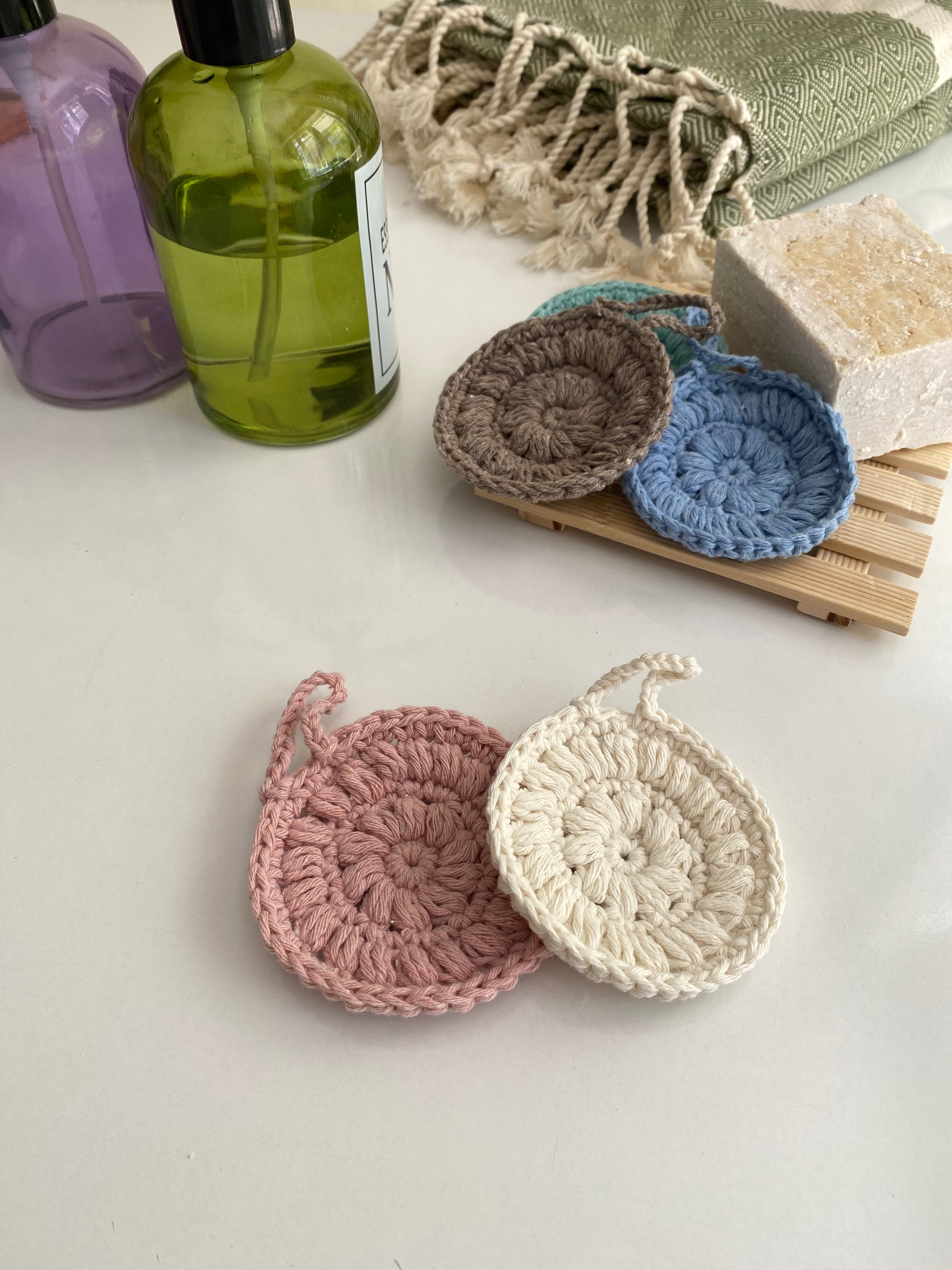 Cotton makeup remover pads